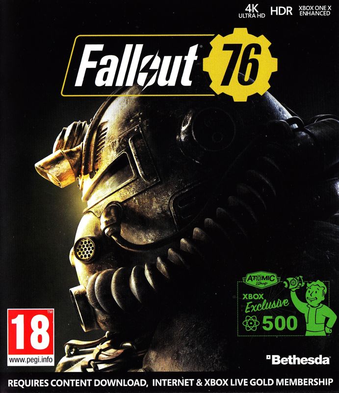 Fallout 76 [Wastelanders] box art for Xbox One